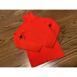 Ladies High Neck Tight-fitting Sweater